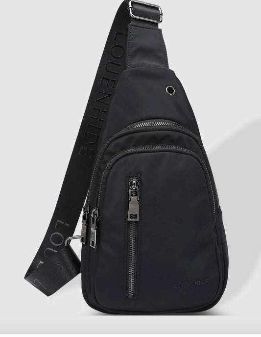 Sac bandoulière en nylon Boyd Navy