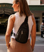 Sac bandoulière en nylon Boyd Navy