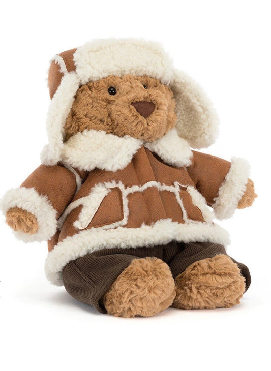 Bartholomew Bear Alpine Jellycat dessinée à Londres Bartholomew Bear Alpine BARL2SS