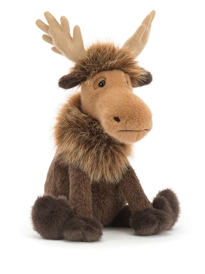 Birchly Moose Jellycat dessinée à Londres Birchly moose M3MOO
