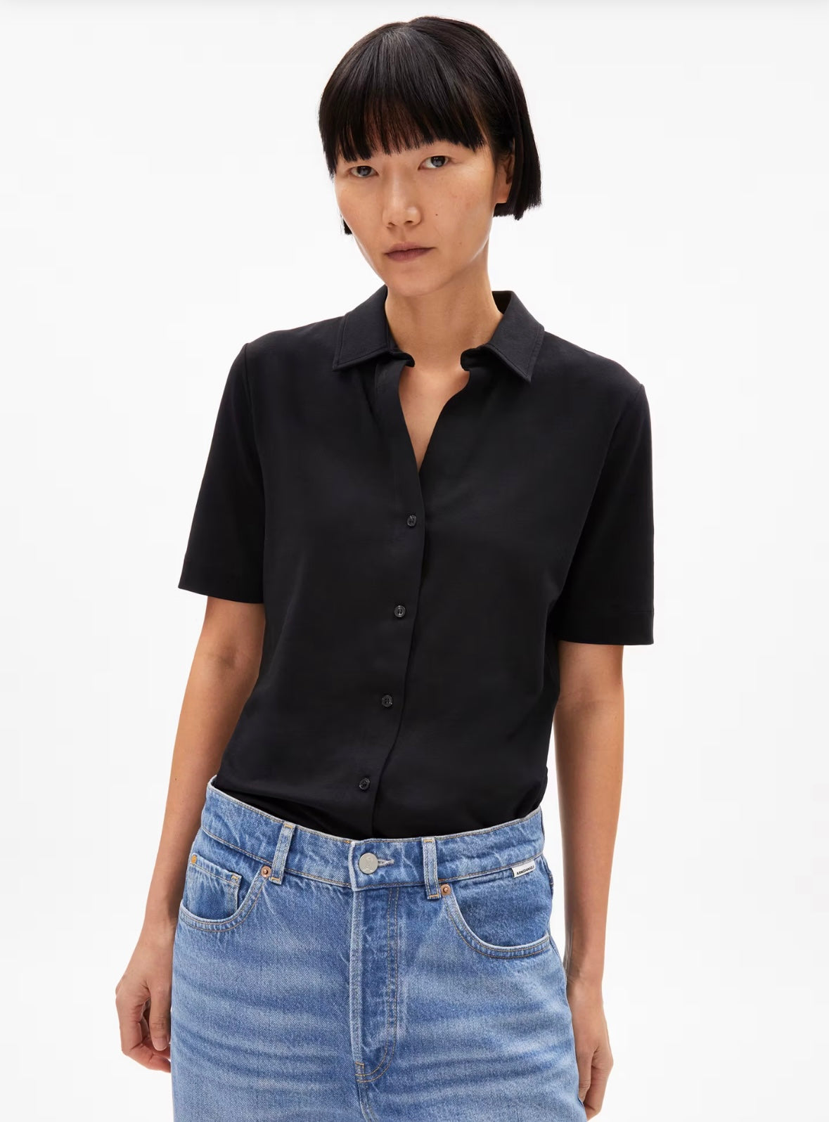NALITAA Blouse en coton biologique mélangé Armed Angel NALITAA