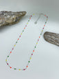 Collier Multicolor Argent 925 Fabriqué à la main à Paris en France Clio Blue Collier Multicolor CO4257