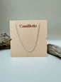 Collier Sillage - Argent sterling Fait à la main à Montréal Camillette Collier Sillage - Argent Sterling