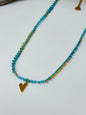 Collier réglable en perles Miyuki lavande avec pièces plaquées or Mishky Fait à la main en Colombie Mishky 113-12978