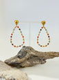 Boucles d'oreille Nympheas Produite à Marseille