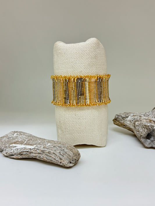 Bracelet Barais Artisanal Perle Japonaise Miyuki Fait en Colombie 112-12834