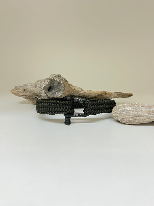 Bracelet Gorgeous Georges, Army - Black Amsterdam, Pig&Hen Gorgeous Georges