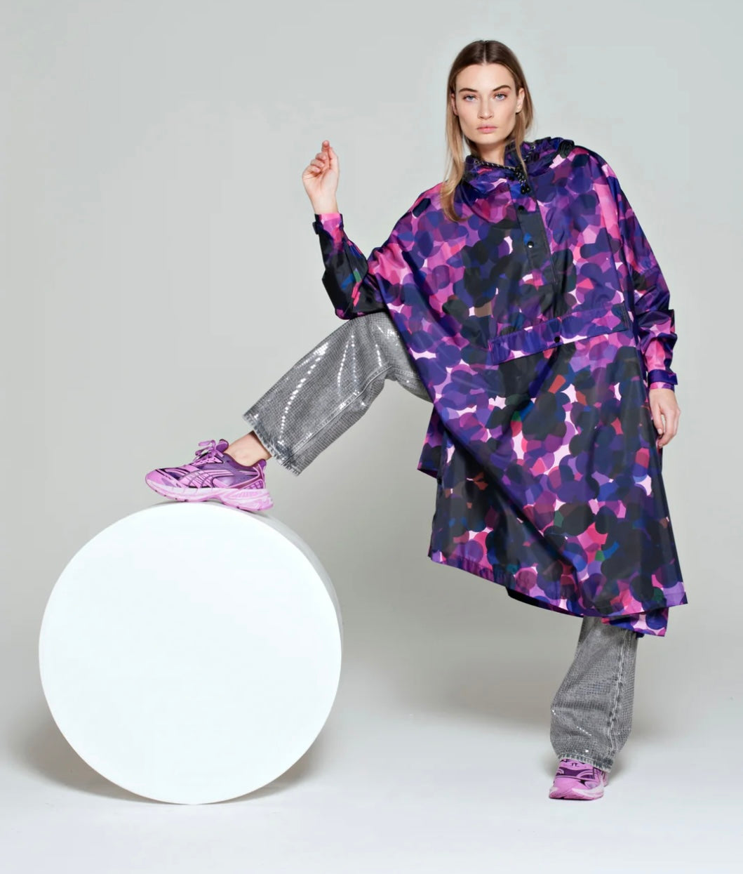 City lights 100% Polyester recyclé Rain Kiss City lights