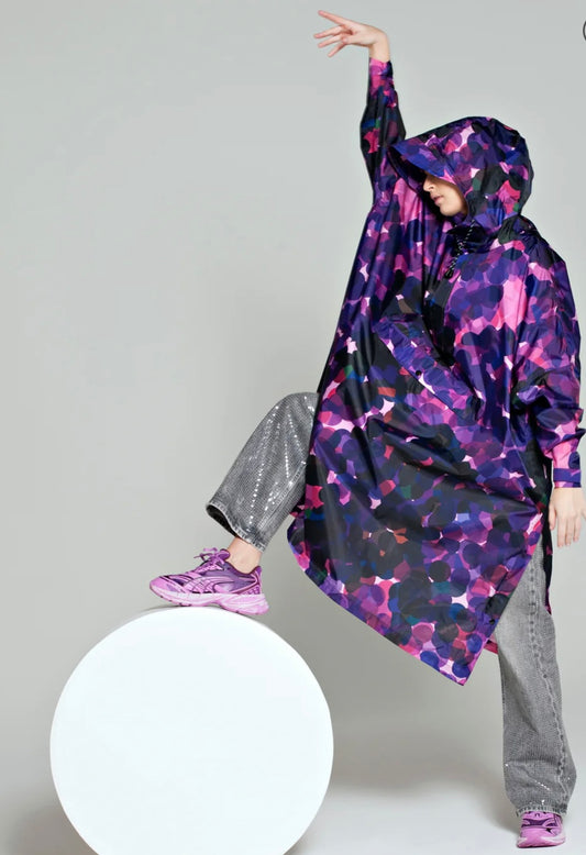 City lights 100% Polyester recyclé Rain Kiss City lights