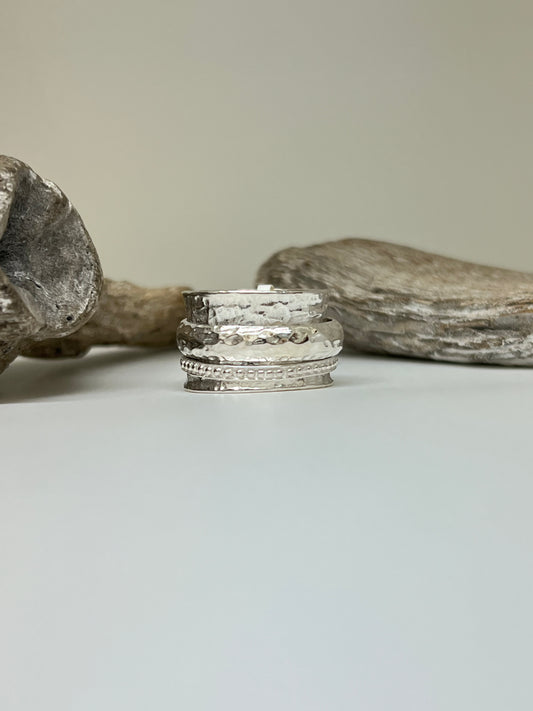 Bague Peace Argent 925 Dessiné par Naomi Traimer de Toronto