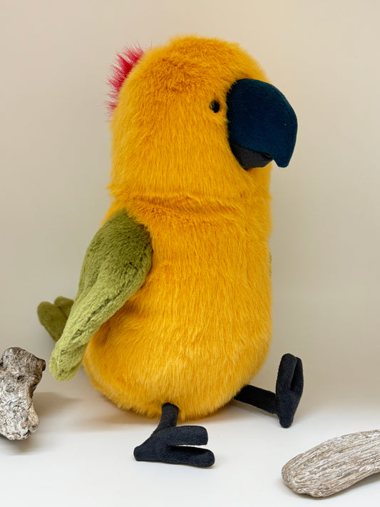 Budgeby Parrot peluche dessinée à Londres Perroquet perruche PAR3P