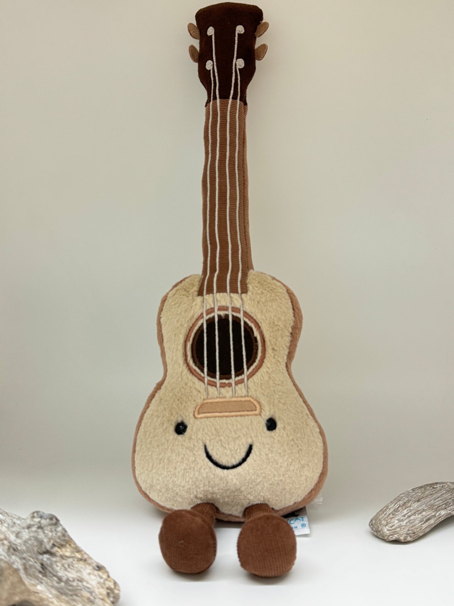 Ukulélé amusant peluche dessinée à Londres