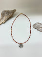 Collier Dream Glo lavande Pierres, fait main en Ontario N-56 Air & Earth Design N-56