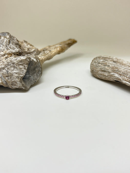 Lulu, bague en argent 925 avec cubic zirconnium Kurshuni RF1140-6