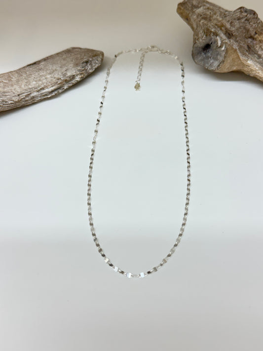 Collier maillons Argent 925 Fait main à Paris