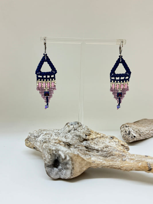 Boucles d'oreille Nuage Miyuki