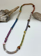 Collier Multi couleurs Perles de Myuki fait à Montréal Hélène Gagnon Multi couleurs Myuki