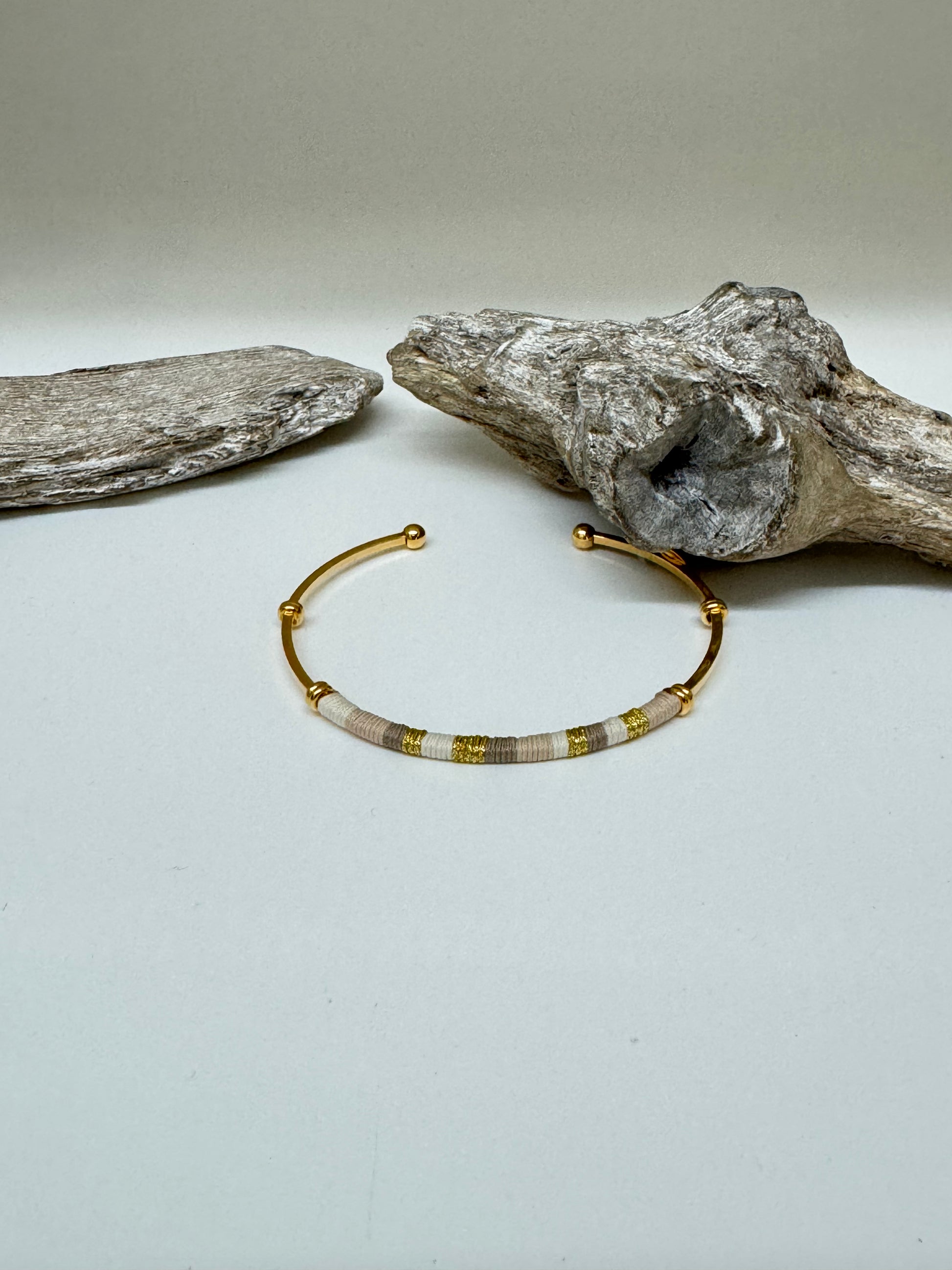 Bracelet Zanzibar Rosa Fabriqué à la main à Marseille en France Gas bijoux Bracelet Zanzibar