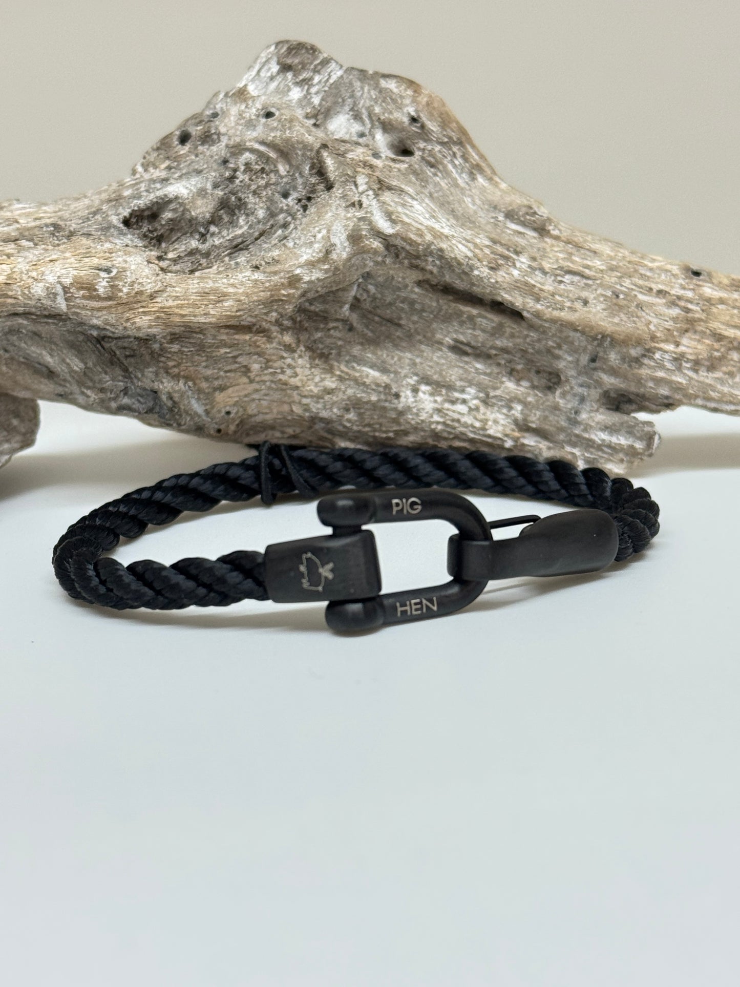 Bracelet Lobster Black-Black Fait à la main à Amsterdam Pig & Hen Lobster Larry