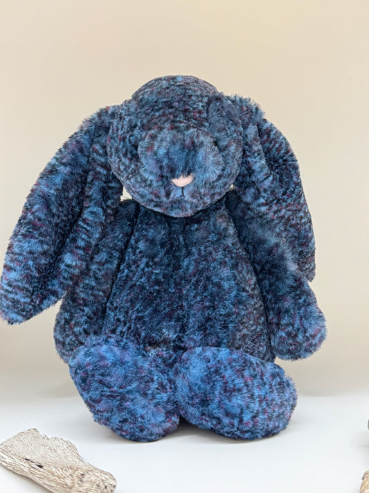 Lapin de luxe Hopscone Peluche Jellycat Londres BAS3KUP