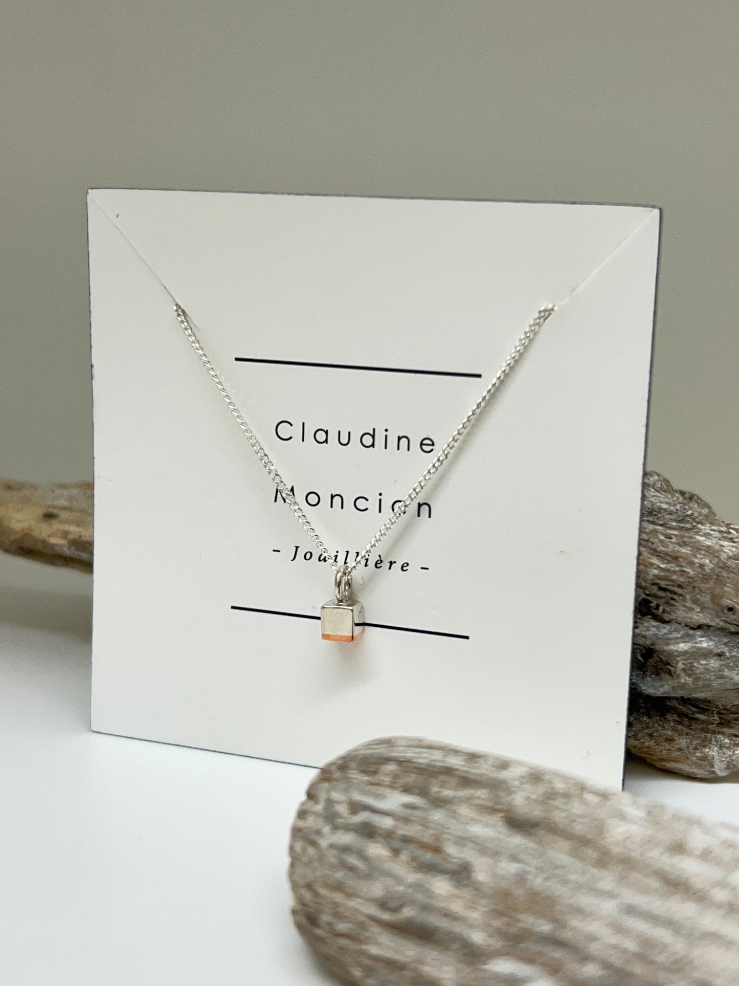   Collier N_Vol11 Argent925/Cuivre Fait main à Montréal Claudine Moncion  N_Vol11