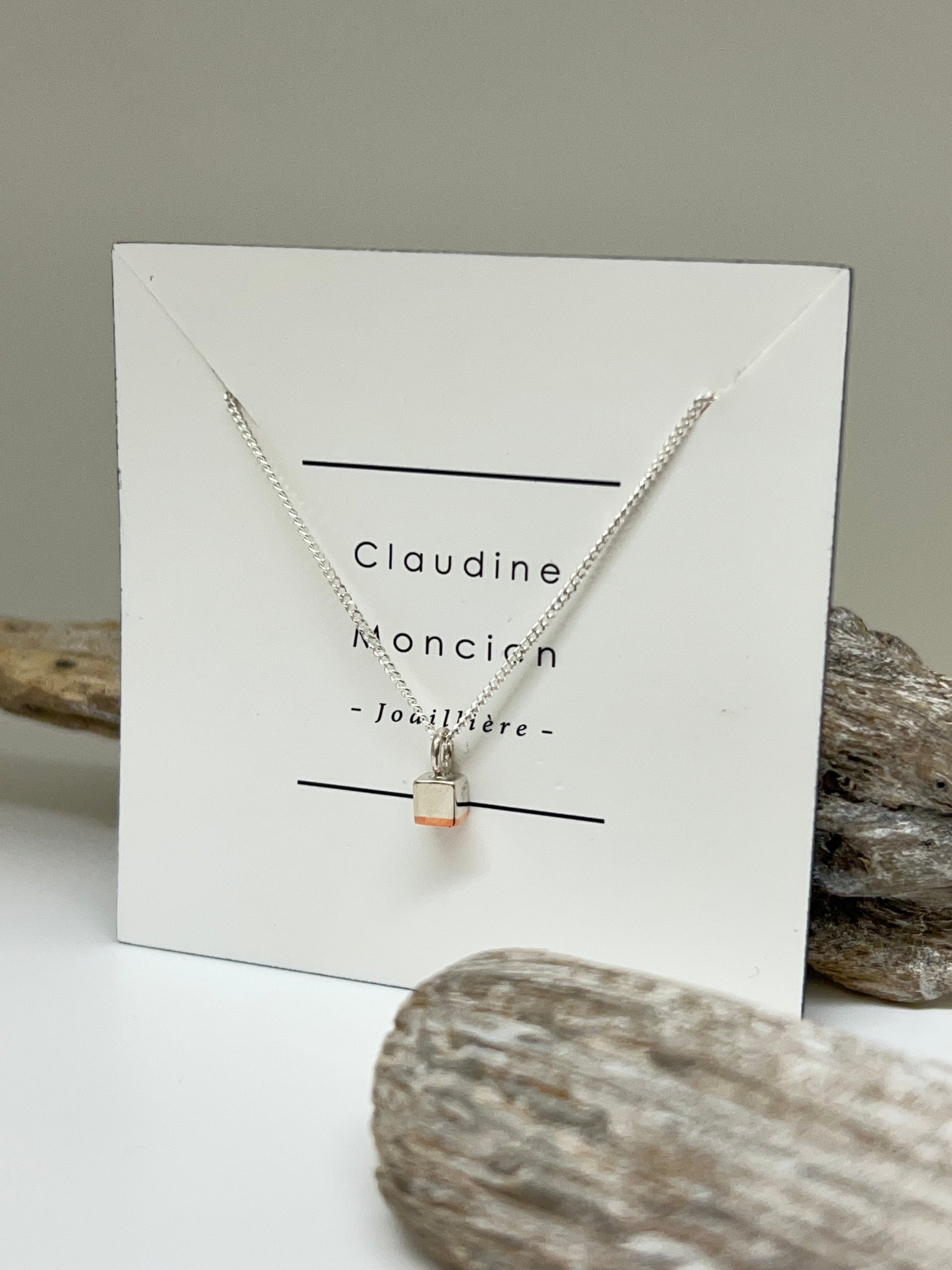   Collier N_Vol11 Argent925/Cuivre Fait main à Montréal Claudine Moncion  N_Vol11