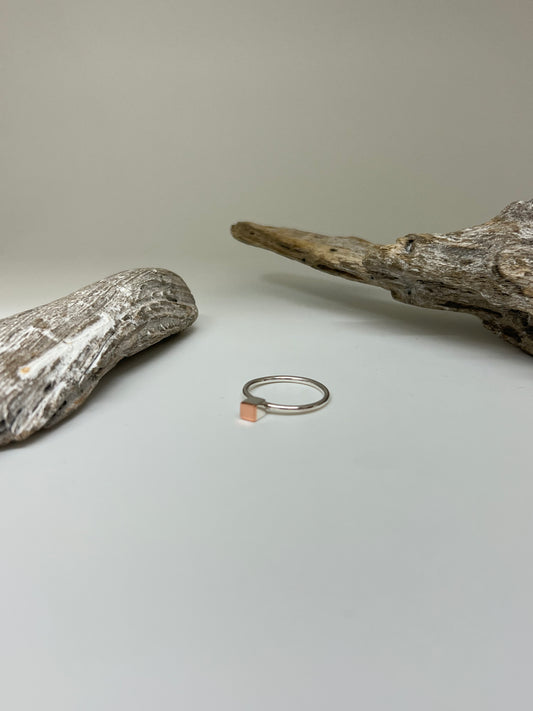 Bague R_vol21 Argent 925/Cuivre Claudine Moncion Montréal R_Vol21