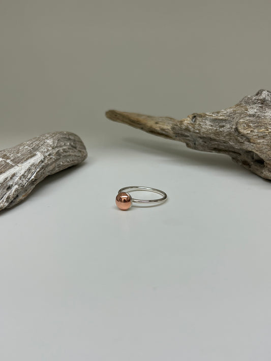Bague R_vol23 Argent 925/Cuivre Claudine Moncion Montréal R_Vol23