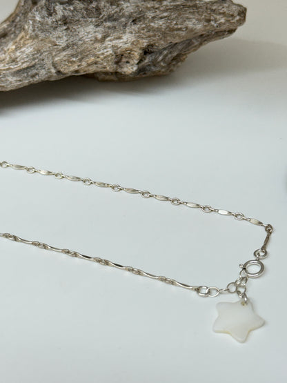 Bracelet de cheville Argent sterling fait à la main à Amsterdam Blinckstar 191E18