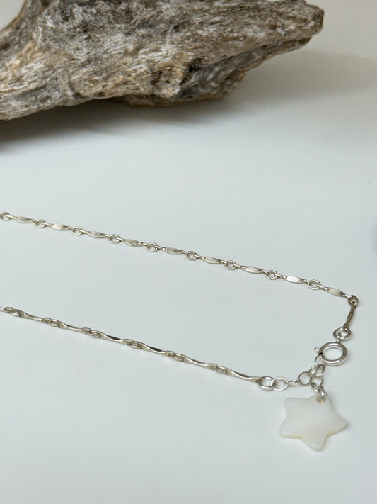 Bracelet de cheville Argent sterling fait à la main à Amsterdam Blinckstar 191E18