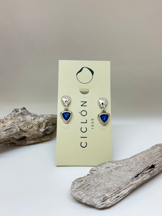 Boucles d'oreille Destiny Fabriqué à la main par des Artisans d'Espagne, Ciclon 251606-71