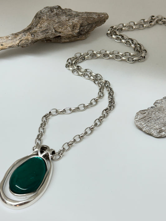 Collier Agata Fabriquée à la main Artisans d'Espagne
