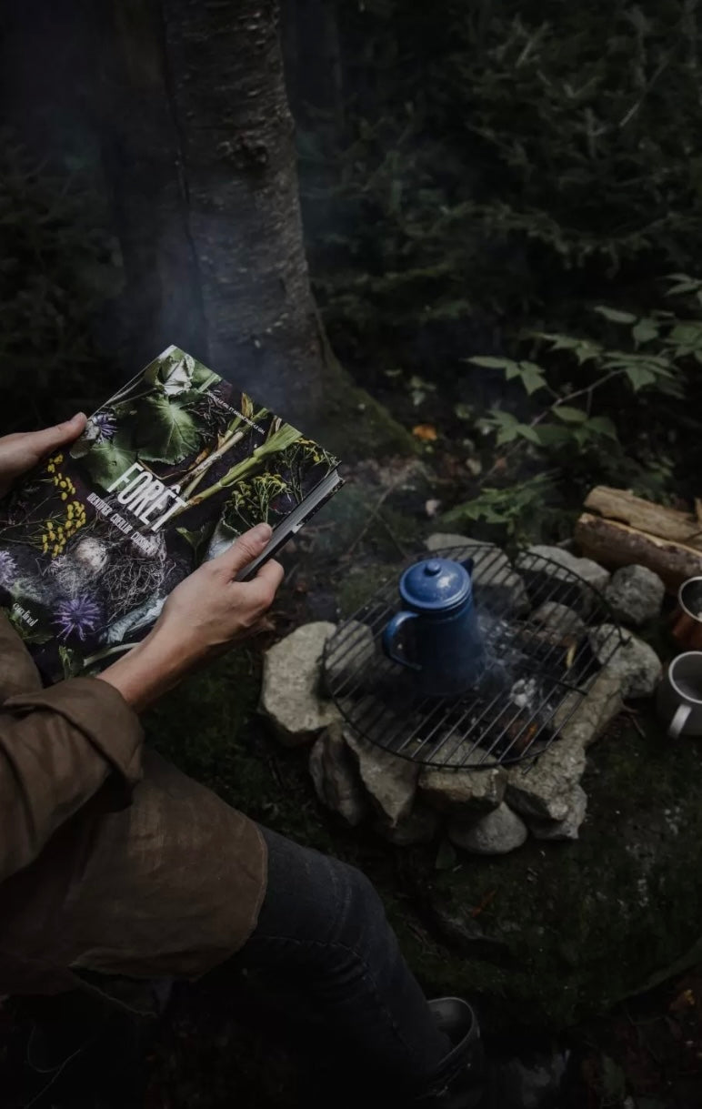   FORÊT identifier, cueillir, cuisiner Gourmet Sauvage Mont-Blanc Québec  livre Forêt