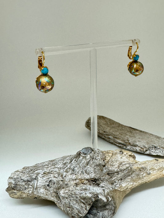 Boucles Decalco Bronze Gas Bijoux Marseille