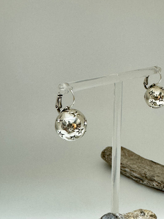 Boucles Comete Argent Gas Bijoux Marseille