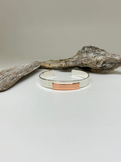 Bracelet Cuivre et Argent Fait à Montréal