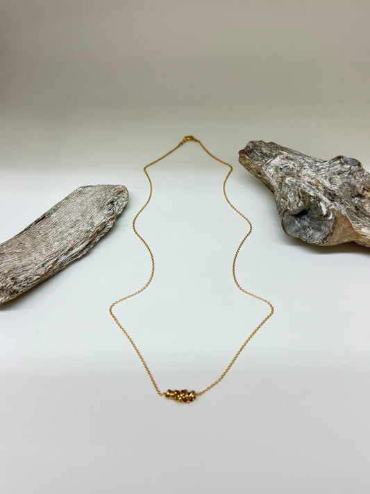 Collier Twist Necklace-mini Gold fill Dianne Rodger Neck-mini Gold fill