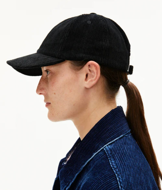 Casquette Yenaas Cord matière naturelle Armed Angel Yenaas Cord
