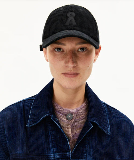 Casquette Yenaas Cord matière naturelle Armed Angel Yenaas Cord