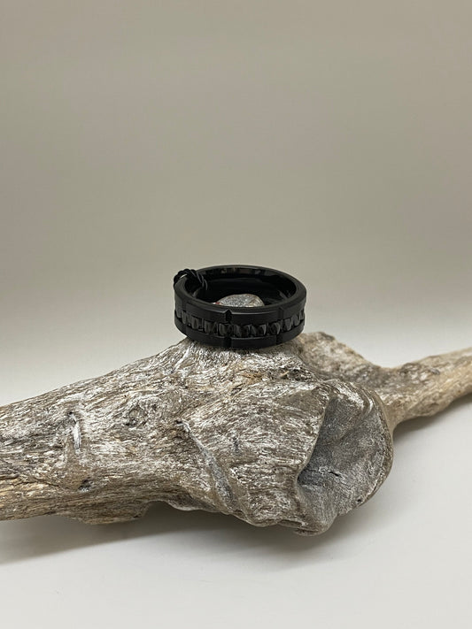 Bague en Acier inoxydable, dessinée par Arz Steel Montréal AS-R85 Arz Steel