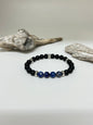 Bracelet Onix, Lapis-Lazuli Fait à Montréal, fait main à Montréal
