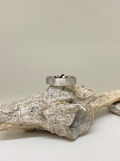 Bague en Acier inoxydable, dessinée par Arz Steel Montréal AS-R101 Arz Steel
