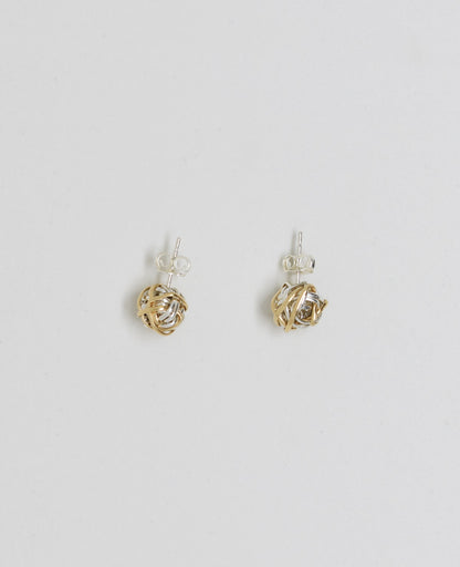 Boucles d'oreille Mix Twist Stud earring, Fait en Outaouais Dianne Rodger mix-std-9mm