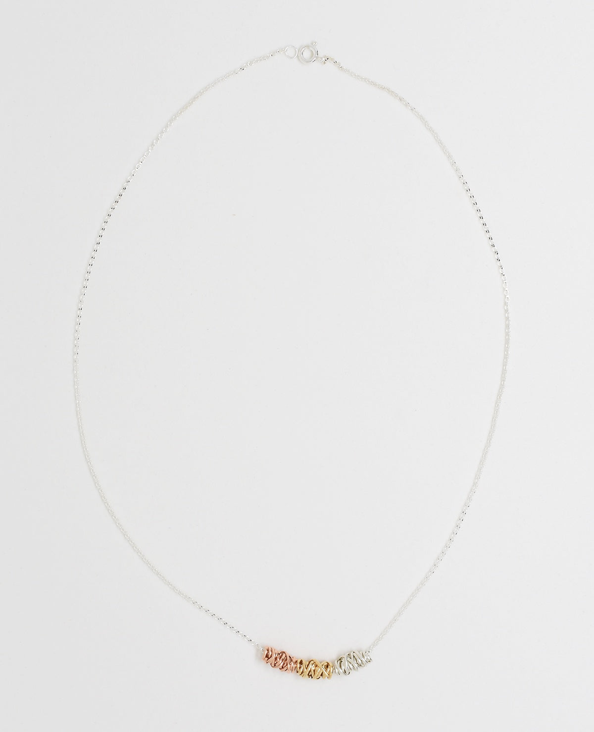 Collier Tri-Neck-Sm(925)  Fait au Canada. Dianne Rodger