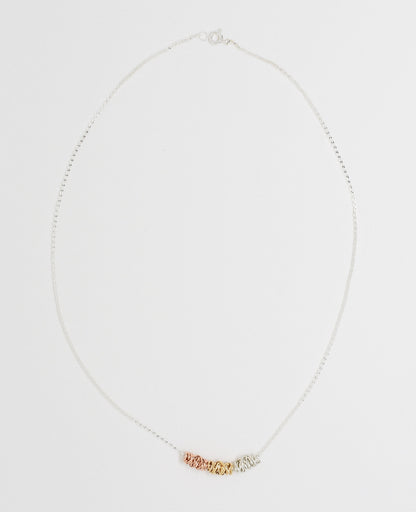 Collier Tri-Neck-Sm(925)  Fait au Canada. Dianne Rodger