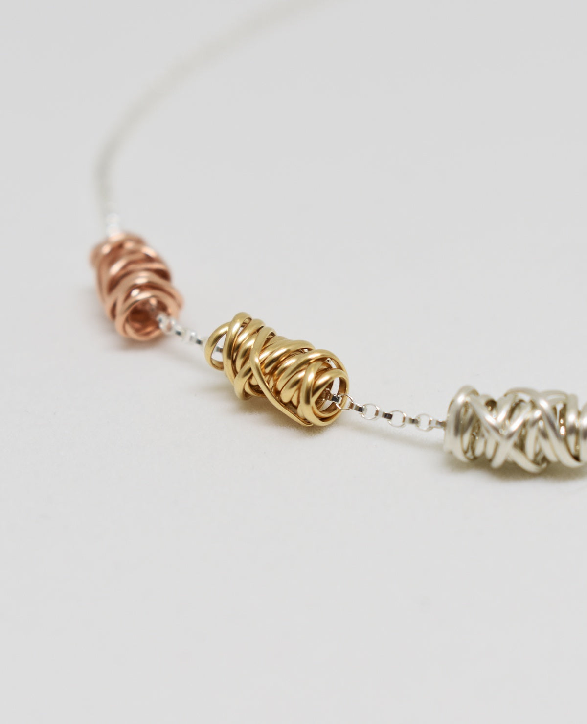 Collier Tri-Neck-Sm(925) Dianne Rodger Jewellery  Fait au Canada