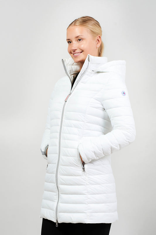 Manteau vegan Eleven Elfs design Italien Julie blanc Eleven Elfs Julie