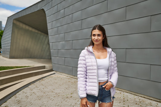 Manteau Elfy vegan Eleven Elfs design Italien Elfy Light lilac Eleven Elfs