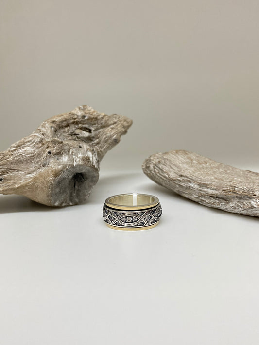Bague Wisdom Arg Meditation ring Toronto Wisdom MR3306