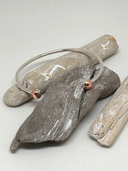 Bracelet Cuivre et Argent Fait à Montréal